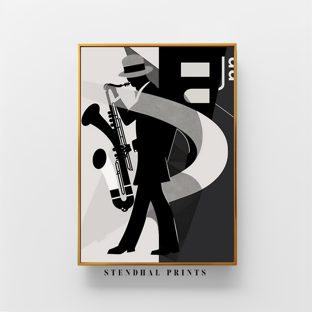 Vintage Jazz Wall Art | 