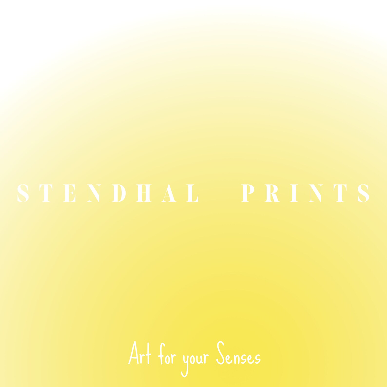 Gradient Yellow Serenity - Soothing Digital Wall Art | Calm Yellow ...