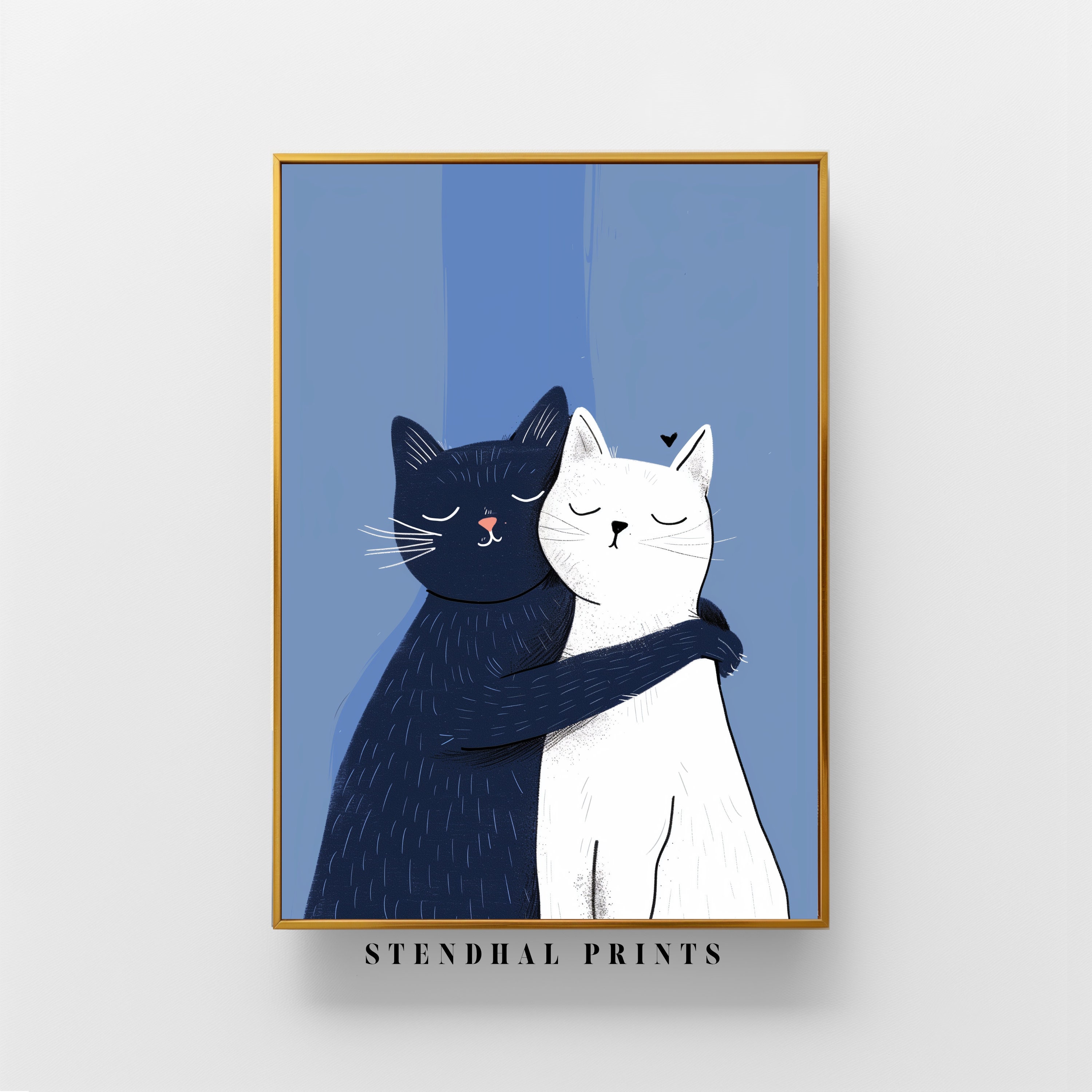 Amor gato imprimible - Etsy México, image size:3000x3000