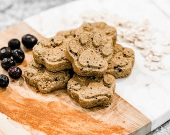 Pumpkin & Blueberry Dog Biscuits