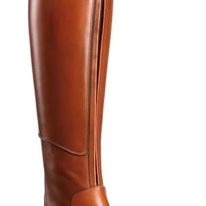 Men&#39;s genuine tan leather riding boots equestrian polo horse riding boots
