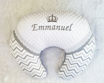 Custom Embroidered Nursing Pillow: Personalized Baby Feeding Support