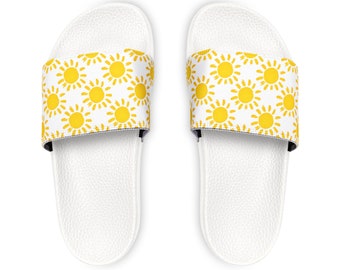 Women's PU Slide Sandals [Sunshine]