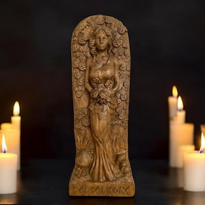 Persephone Statue Ancient Greek Goddess Persephone Altar Statue Persephone Greek Goddess Statue Wicca Pagan Witches Altar Wiccan Greek Altar