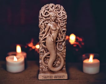 Medusa Statue Gorgon Medusa Greek Goddess Statue Greek Mythology Greek Statue Medusa Art Medusa Sculpture Medusa Goddess Medusa Gorgo Statue