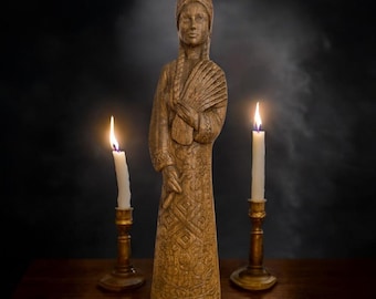 Mokosh Mokoš Makosh Estátua da Deusa Eslava Pagã Estátua da Deusa Eslava Pagã Eslava Deuses Eslavos Paganismo Eslavo Mitologia Eslava Arte do Panteão Eslavo