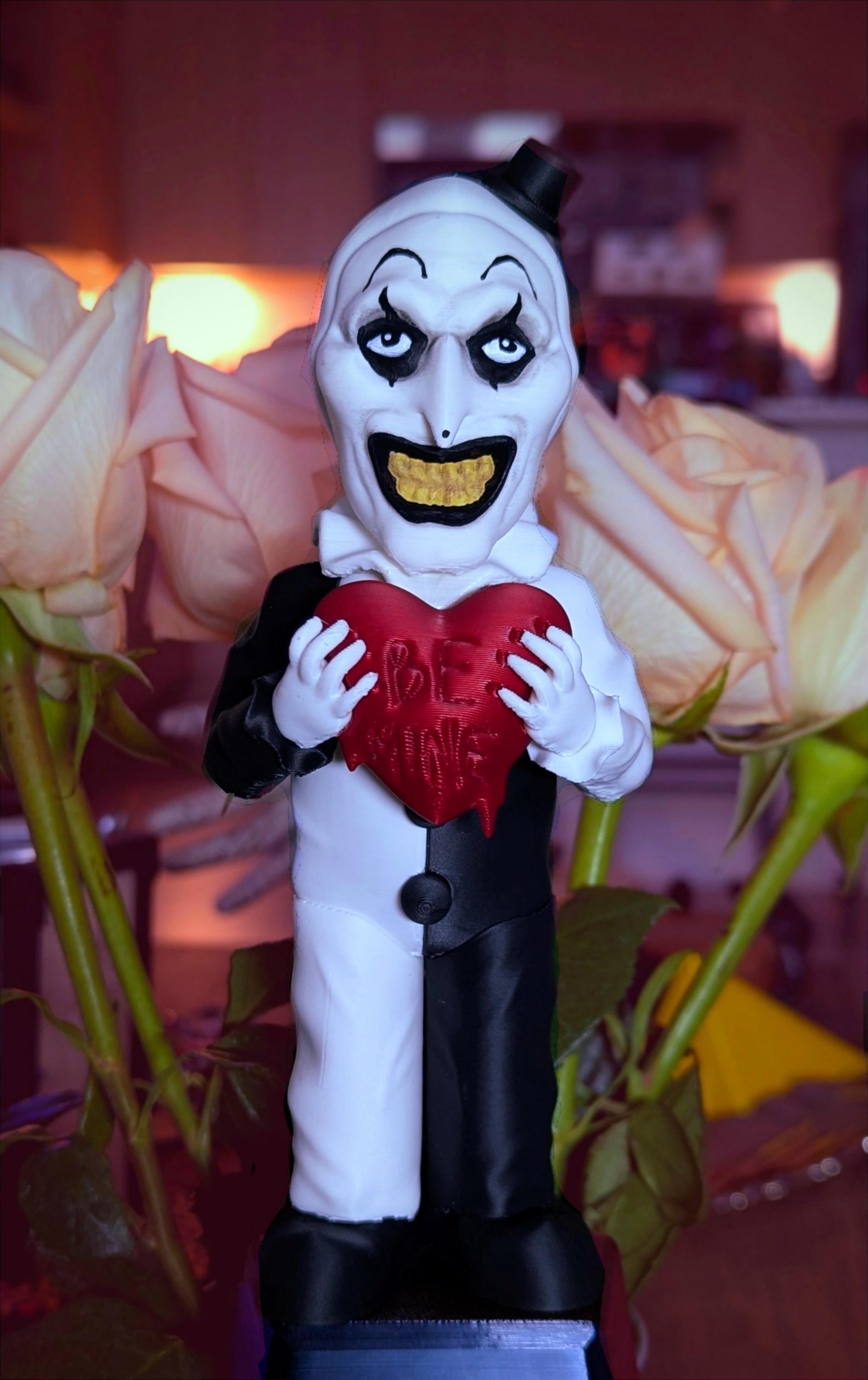 Terrifier Art The Clown Statuette 15cm (Model 3
