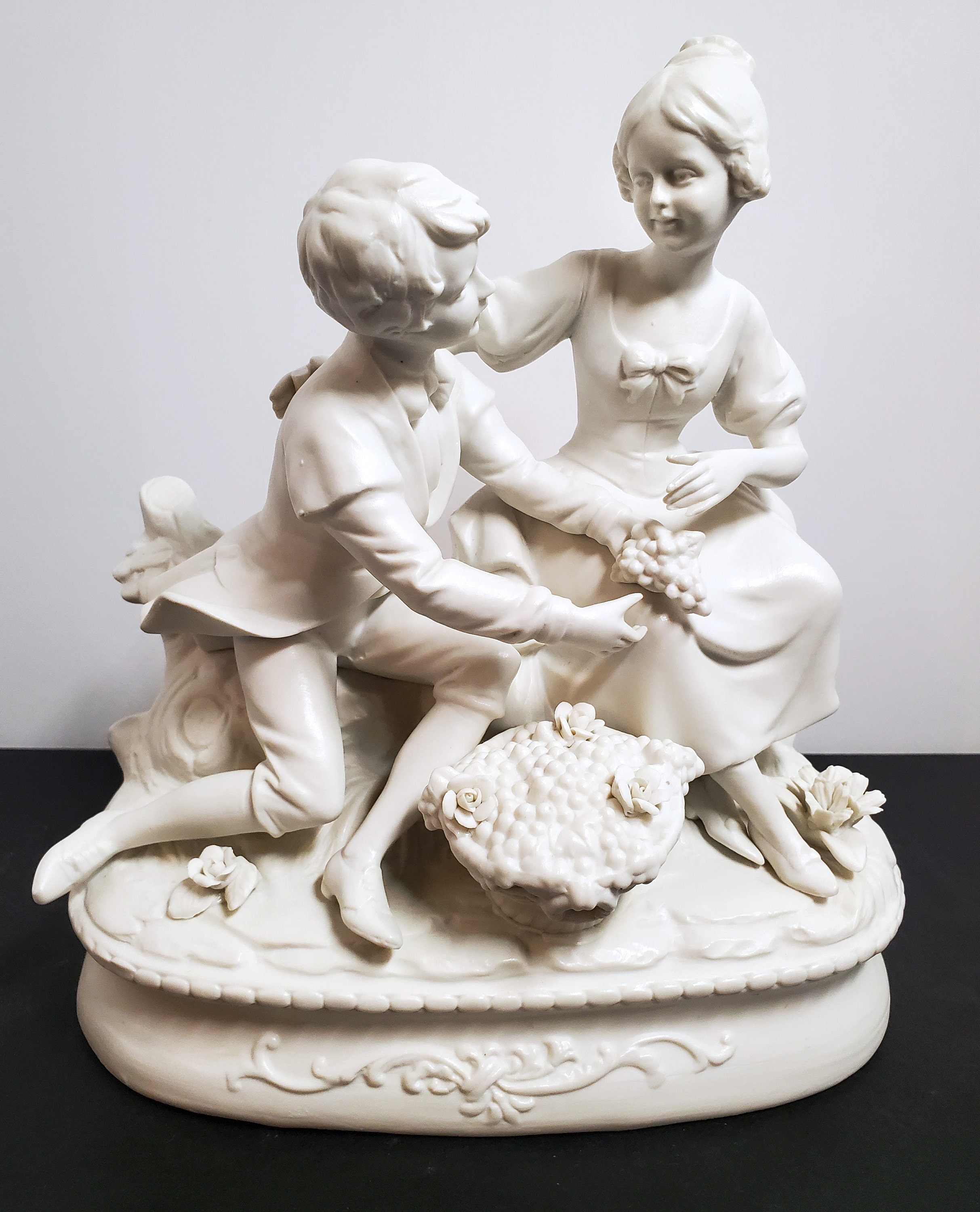 Wallendorf Porcelain ドイツ製 男女 子供 フィギュリン