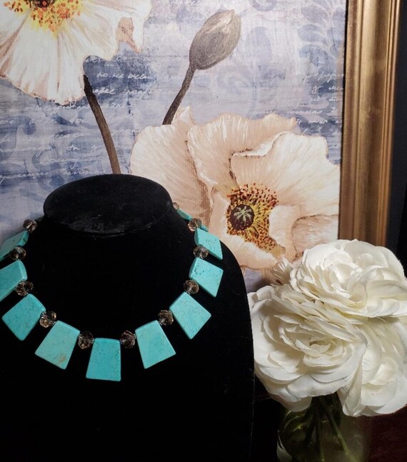 Vintage Donna Dressler Signed 925 Sterling Turquo… - image 10