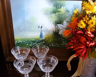 ✨LEFRANC-Pastels Surfinsシリーズ160色vintage‼️ Vintage Tiffin Franciscan Etched Laurel Wreath Crystal Cut Glass