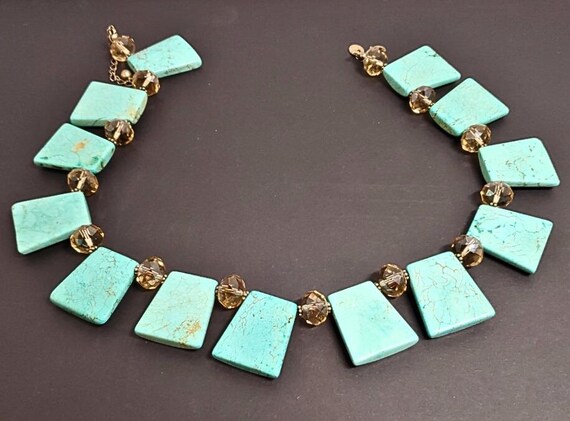 Vintage Donna Dressler Signed 925 Sterling Turquo… - image 9