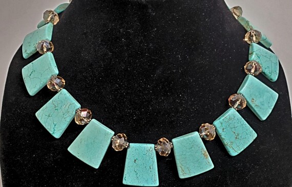 Vintage Donna Dressler Signed 925 Sterling Turquo… - image 3