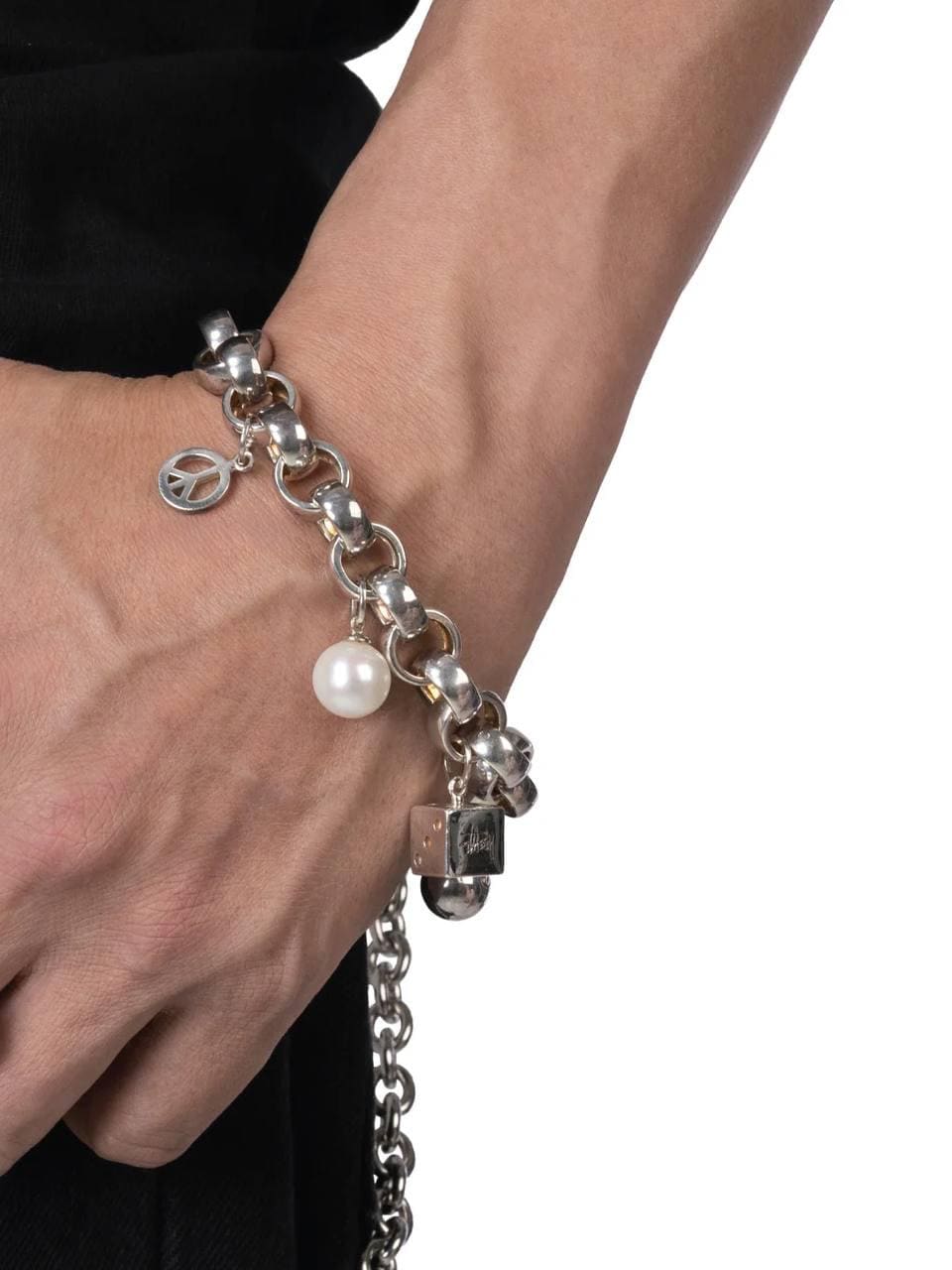 Stussy Icon Charm Bracelet Sterling Silver Supreme Alyx 9sm Chain