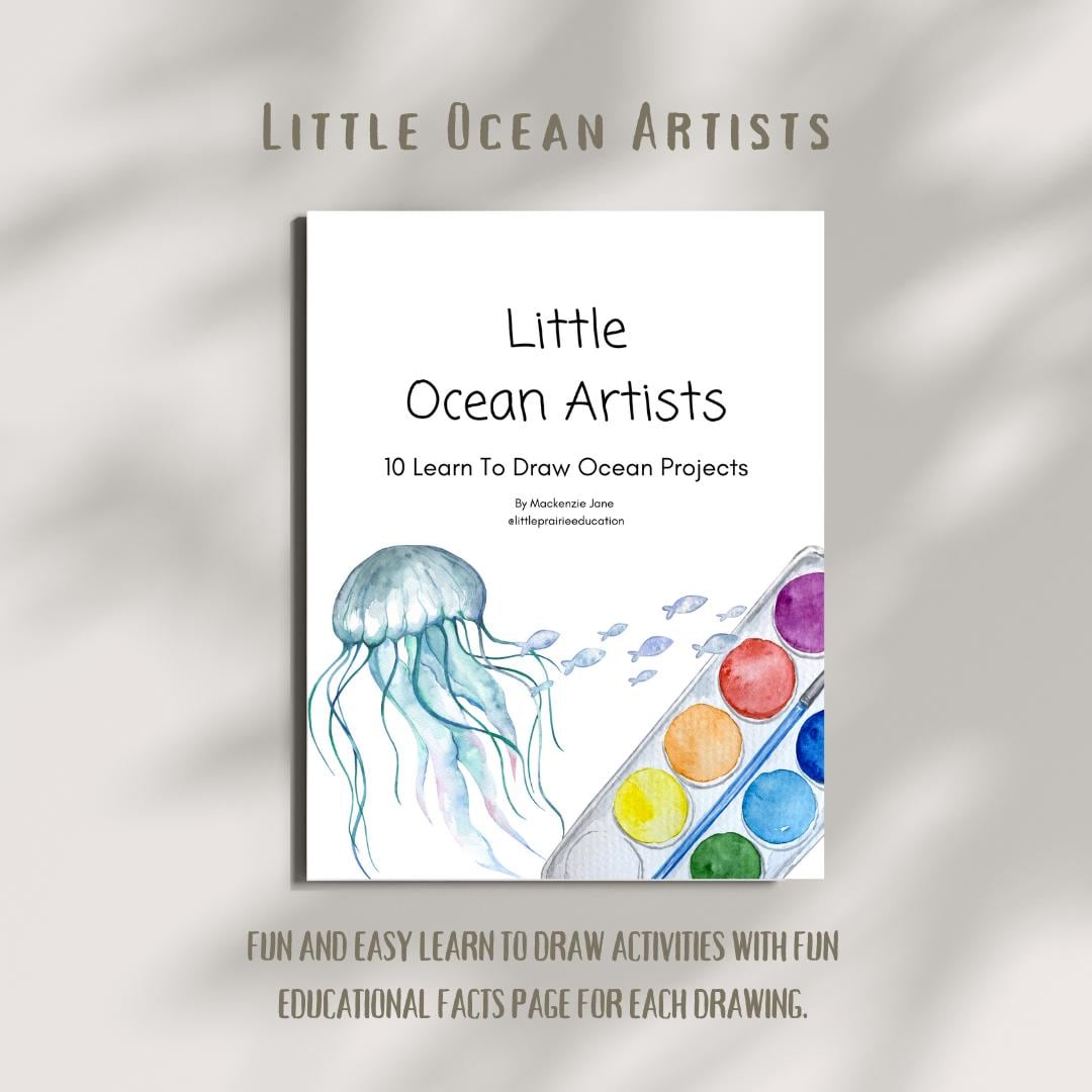 Little Ocean Artist Learn to Draw Book | Educational, Arts ...