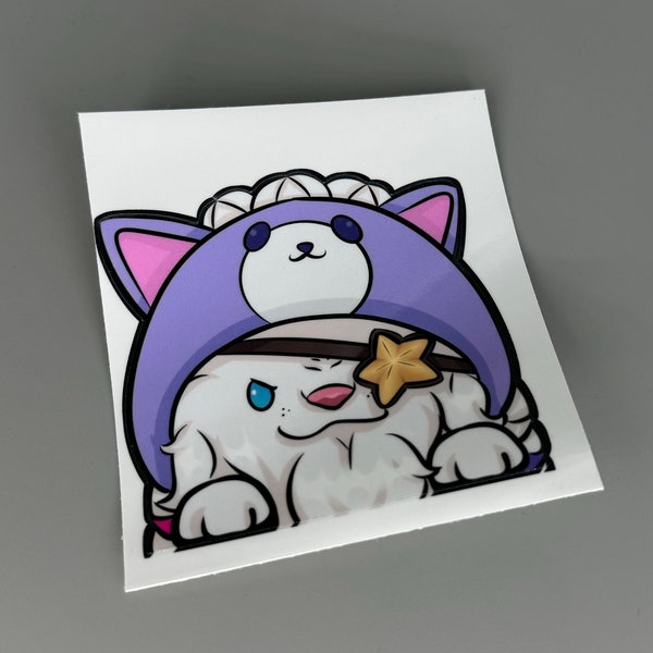 Kitty Rengar Cute Peeker Sticker League of Legends