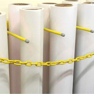 Vinyl Roll Rack |  Media Rack | Material Roll Rack |  Wall Rack | Wall Mounted Rack | Vinyl Wrap Media Rack