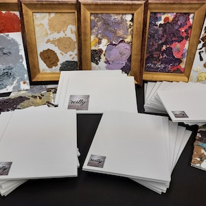Pack of 5 Paint Palettes | Artist Palettes | Paint Tray | Craft Palette | Framed Palettes | Professional Palettes