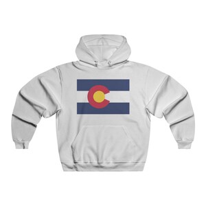 Colorado Flag | Men&#39;s Hooded Sweatshirt