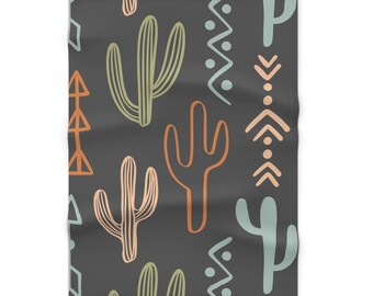 Western Dark | Soft Fleece Baby Blanket