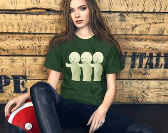 Smiski T-Shirt: Glow in the Dark Figures, Soft Cotton Tee
