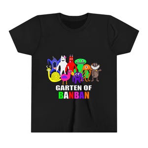 Garten of Banban, Banban, kids&#39; t-shirt, children&#39;s apparel, gaming shirt, Banban merchandise, Jumbo Josh, Opila Bird,