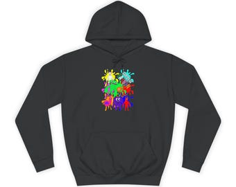 Garten of Banban Hoodie: Unisex Pullover im College Style