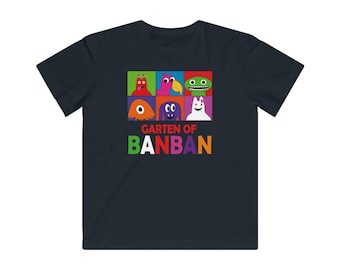 Camiseta de aniversário Garten of Banban: Camiseta infantil gamer