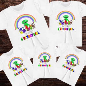 Custom Garten of Banban Birthday shirt, Garten of banban family shirt, Garten of banbanparty macthing shirt