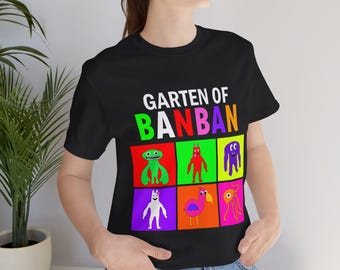 Rainbow Friends T-Shirt: Colorful Graphic Tee, Lightweight Cotton