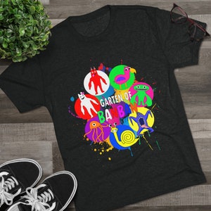 garten of ban ban Unisex Tri-Blend Crew Tee