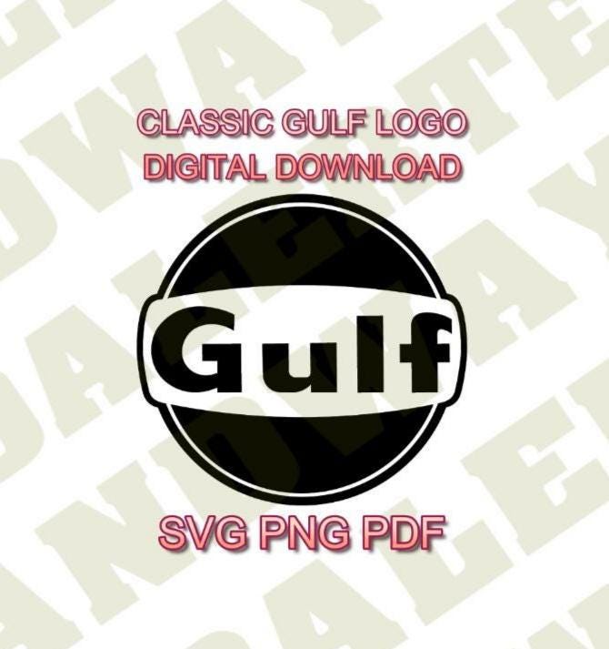 Plaque métal GULF Racing team - Collection