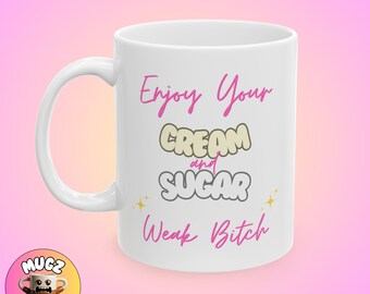 Funny Black Coffee Drinker Mug, Meme Humor Mug , Quirky Mug, Mean mug, Silly Mug, Contemporary Mug, Gift Idea, Self-aware, Coffee Lover