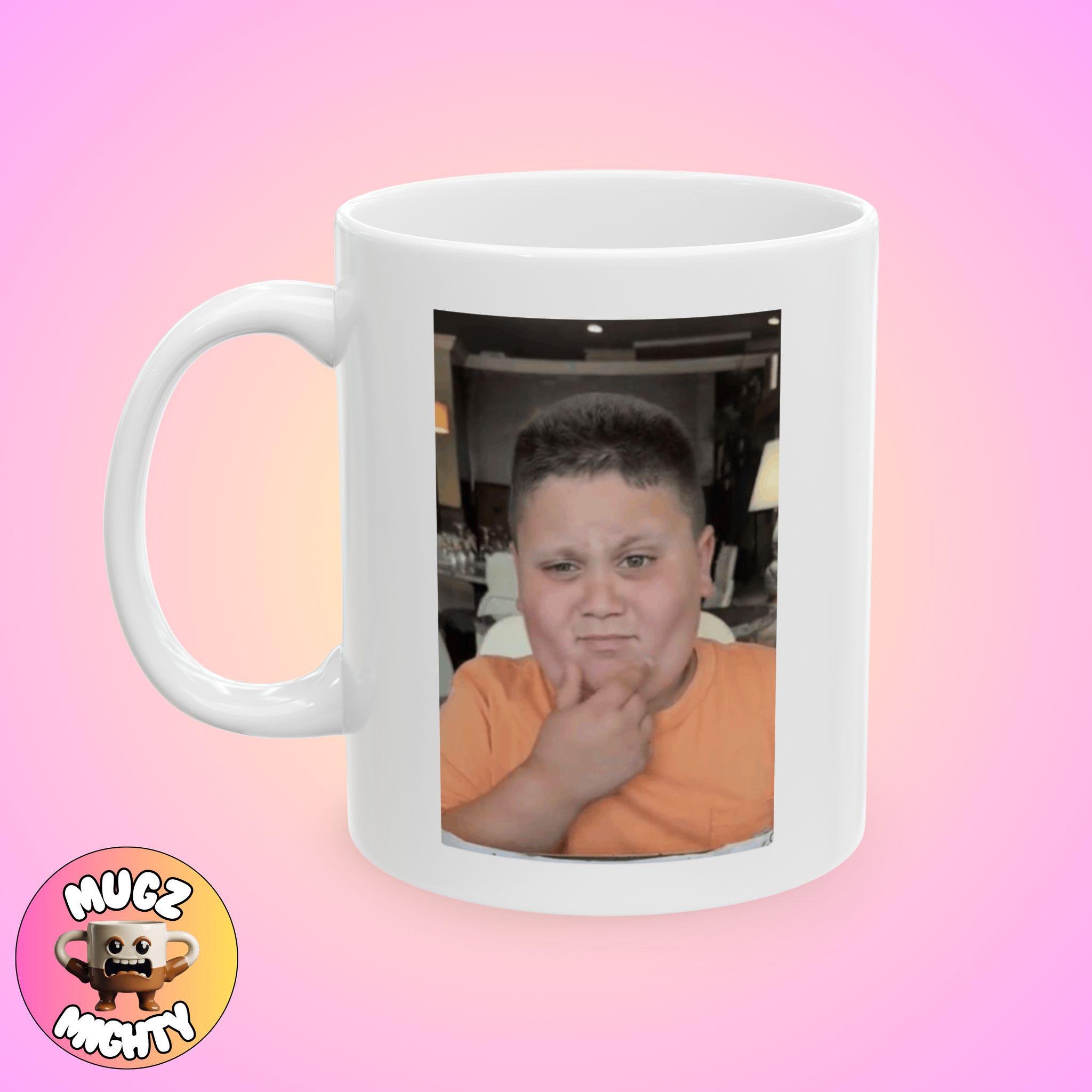 The Rizzler Meme Mug Funny Trend Silly Modern Gift Self Aware Coffee Quirky Custom Minimal Art Unique Home Decor Personalized