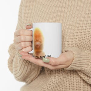 Taza con el meme de Lebron Sunshine, eres mi meme de Sunshine, taza divertida, taza peculiar, taza tonta, taza contemporánea, idea de regalo, autoconsciente, amante del café imagen 4