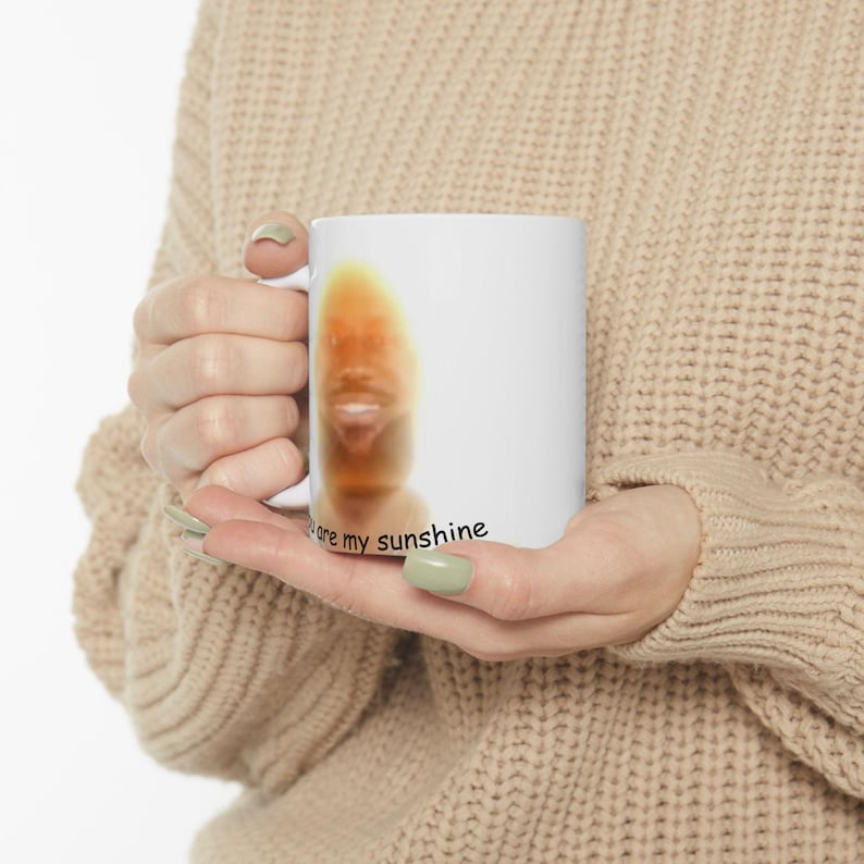 Taza con el meme de Lebron Sunshine, eres mi meme de Sunshine, taza divertida, taza peculiar, taza tonta, taza contemporánea, idea de regalo, autoconsciente, amante del café imagen 4