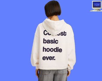 Coolste basic hoodie ooit, esthetische hoodie, trendy dameshoodie, oversized hoodie, tumblr hoodie, pinterest fashion, preppy hoodie,