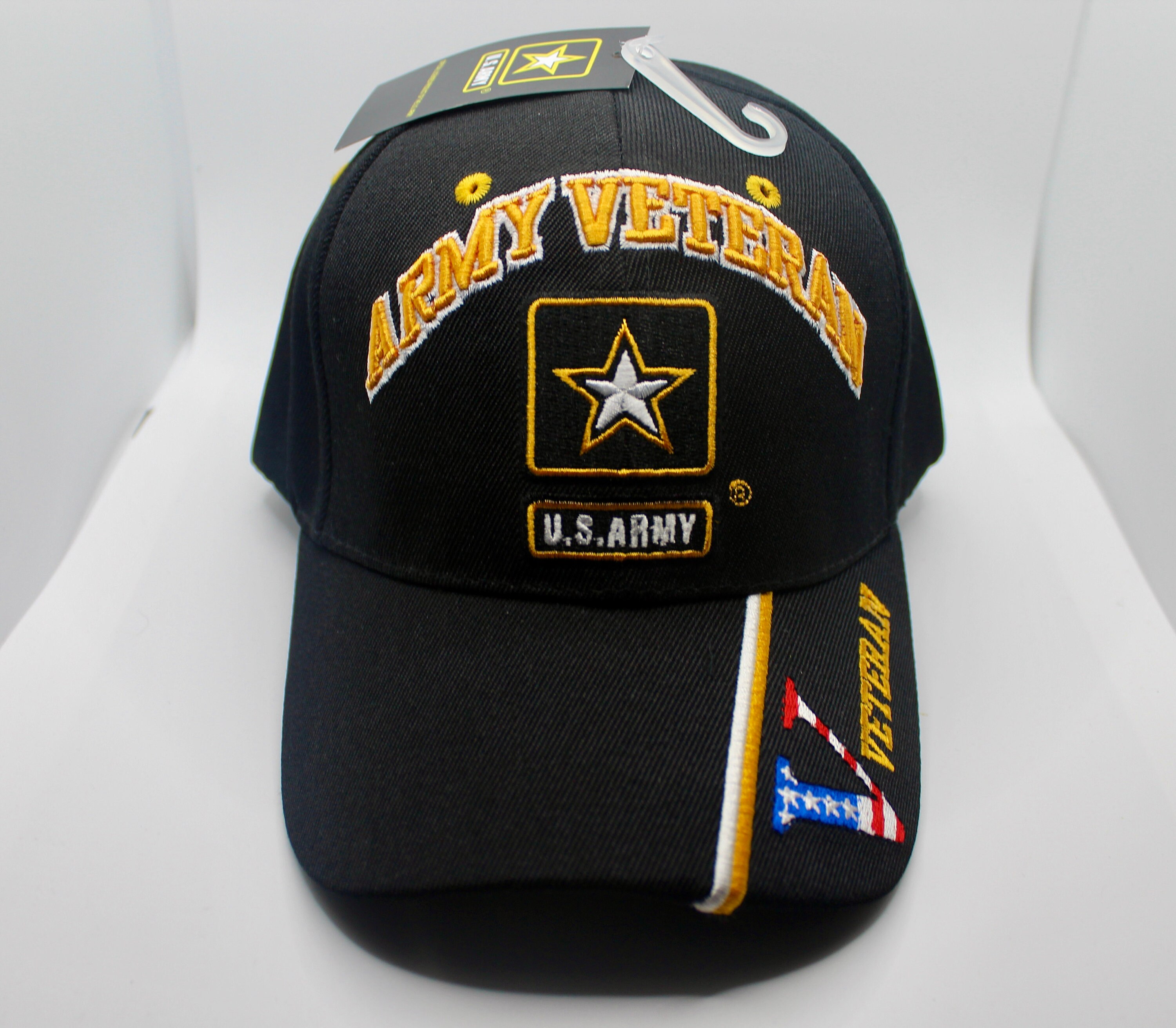Army Veteran Hat. Star Emblem Hat. US Army Baseball Hat. US Hat. Officially Licensed United States Army Logo Embroidered Black Baseball Cap Etsy