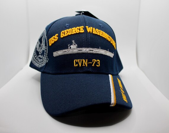 U.S Navy Hat. USS George Washington CVN-73 Hat. Aircraft Carrier