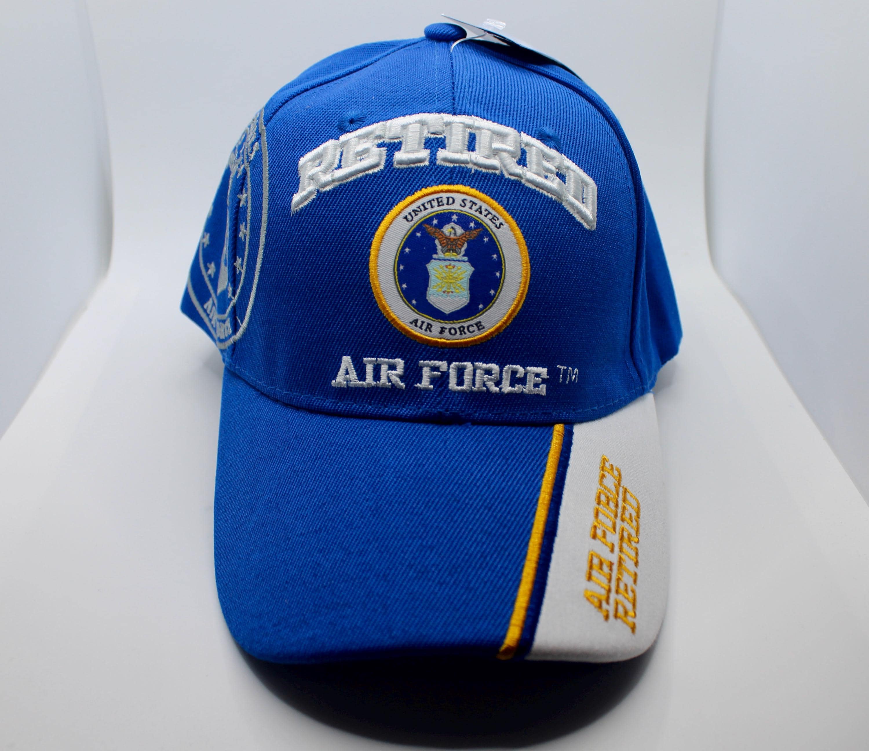 帽子 DEADSTOCK 90s USA Air Force Cap Vintage 90s U.S. Air Force F-15 Eagle Cap Aircraft Captain