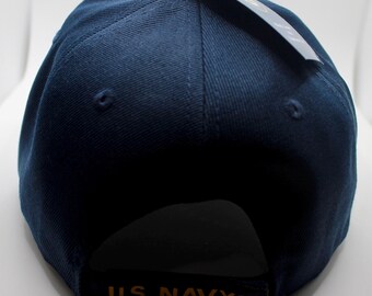 アメリカ海軍の帽子。USSキティホークCV-63帽子。航空母艦帽子