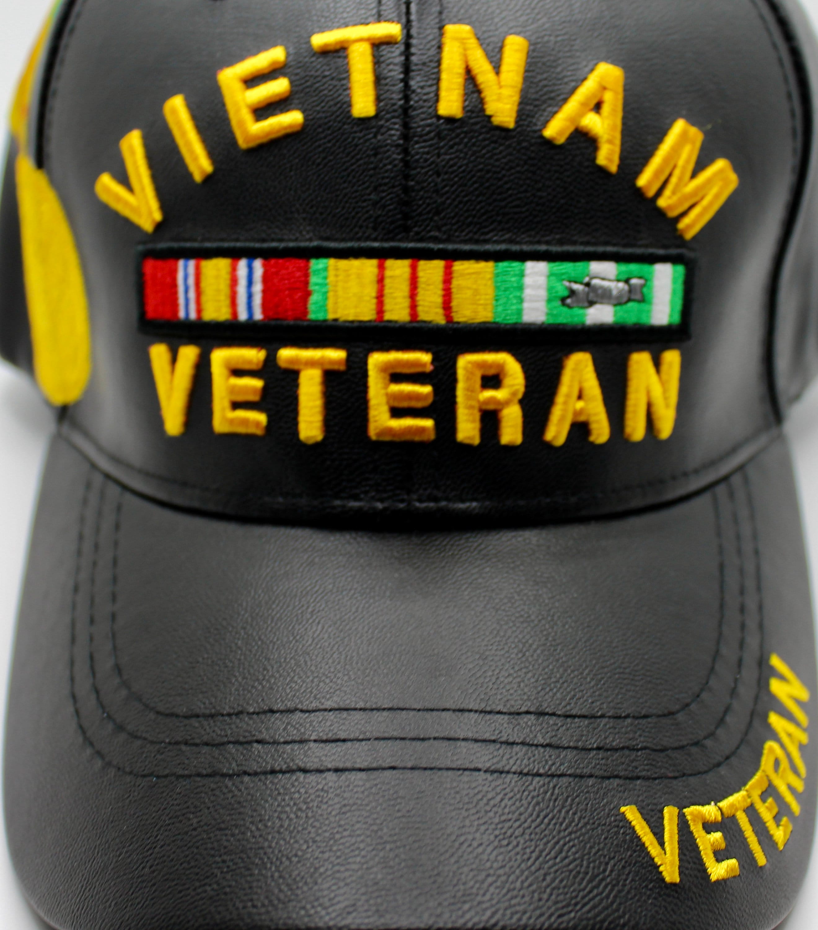 Cappello Da Baseball Nero Per Veterani - Berretto Con 5 Stelle E - Foto 2