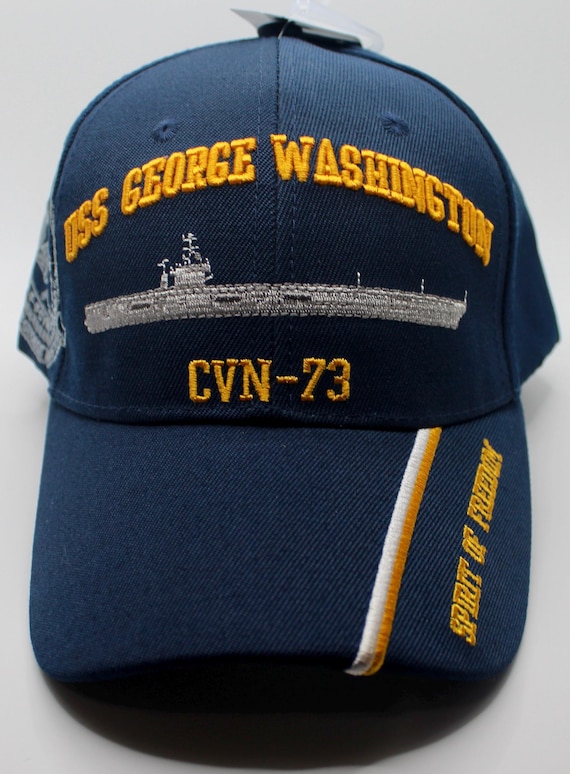 U.S Navy Hat. USS George Washington CVN-73 Hat. Aircraft Carrier