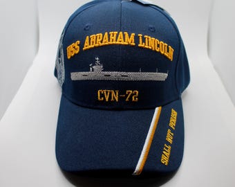 YINGD US Franklin D.Roosevelt Cv-42 Berretto Da Baseball Uomo