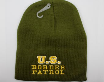 U.S. Border Patrol Beanie Beanie. U.S. Border Patrol Green Beanie. U.S Fashion Beanie. Bold & Comfortable, Unisex Beanie. Christmas Gift
