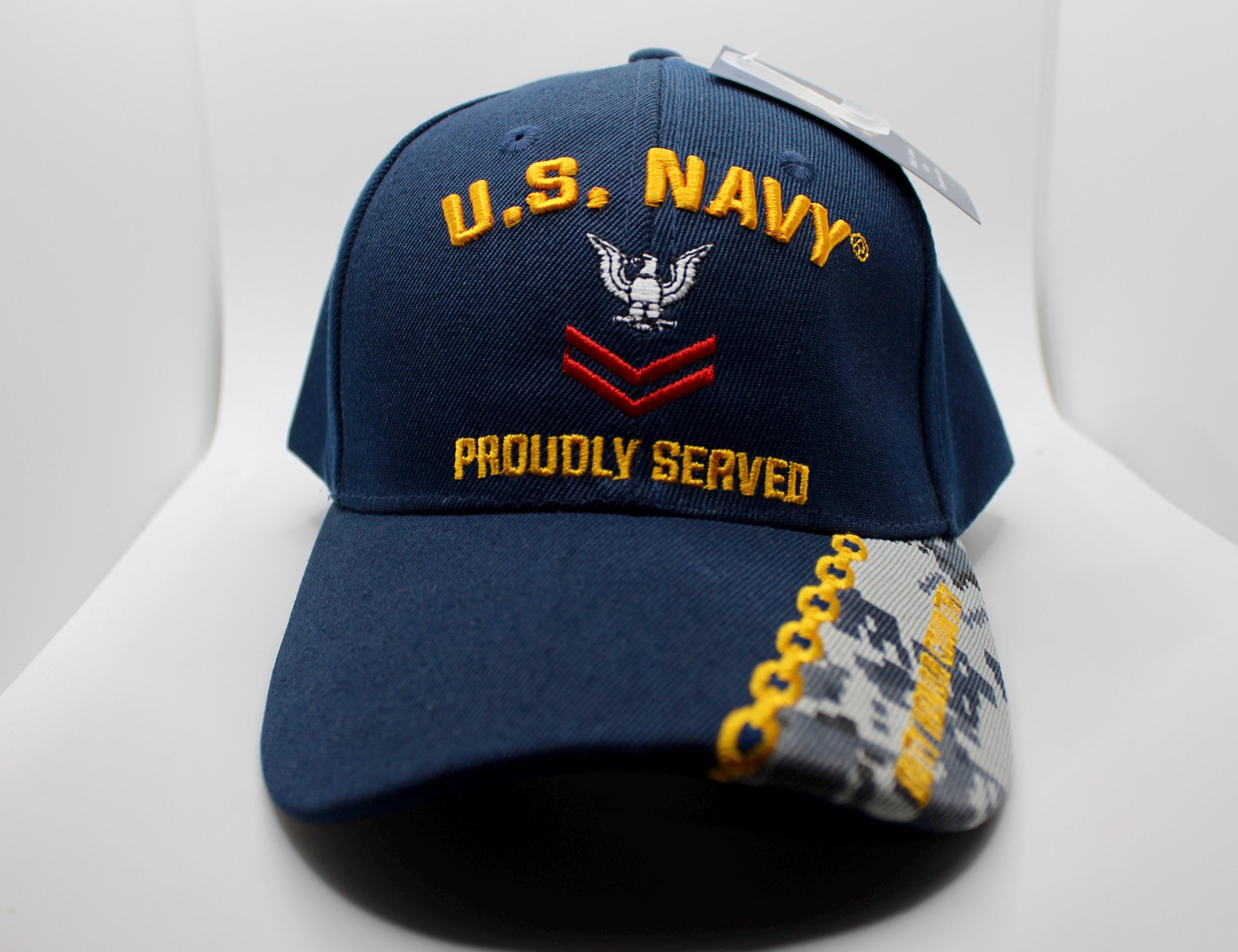 アメリカ海軍特殊部隊（ネイビーシールズ）の帽子。海軍ロゴ入り