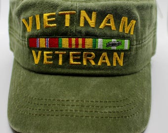 Cappello dell'esercito Big Red One da veterano del Vietnam Cappello dell'esercito Big Red One da veterano del Vietnam