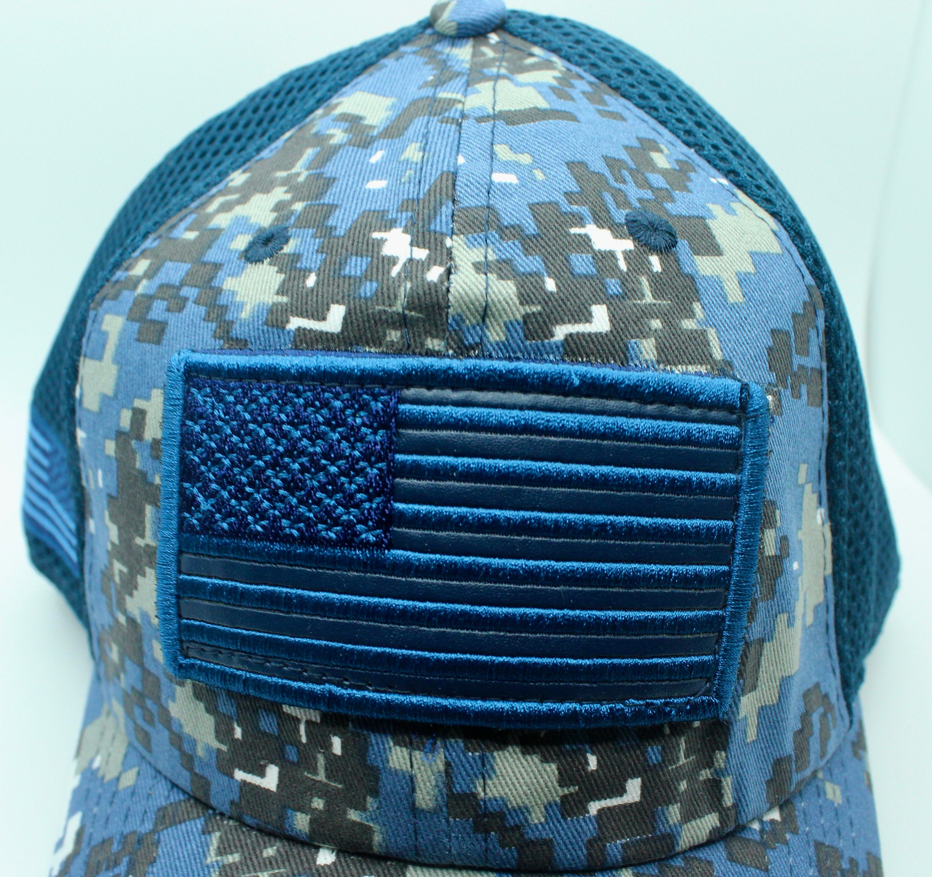Buy FAR CRY 5 American Flag Denim Snapback Baseball Cap, Blue/Brown