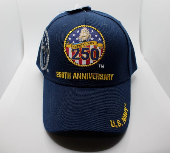 Navy 250th Anniversary Hat. U.S Navy 1775-2025 Hat. US Navy  display picture 1
