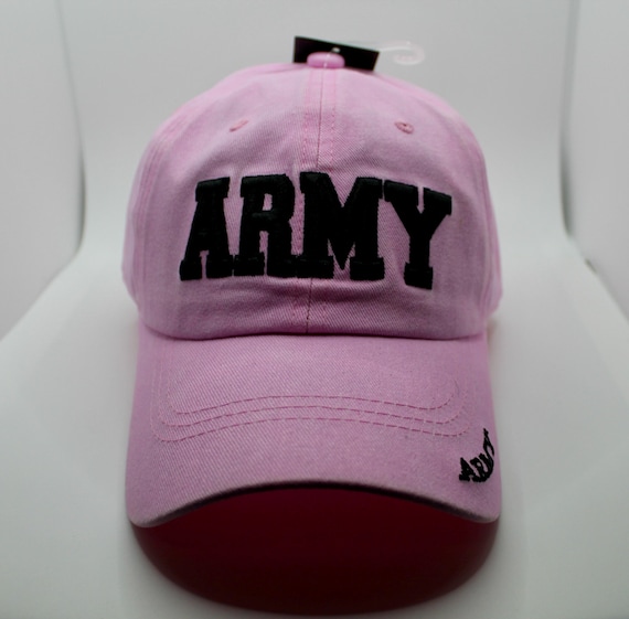 U.S Army Hat. US Army Pink Hat. U.S Army Baseball Hat. US Army