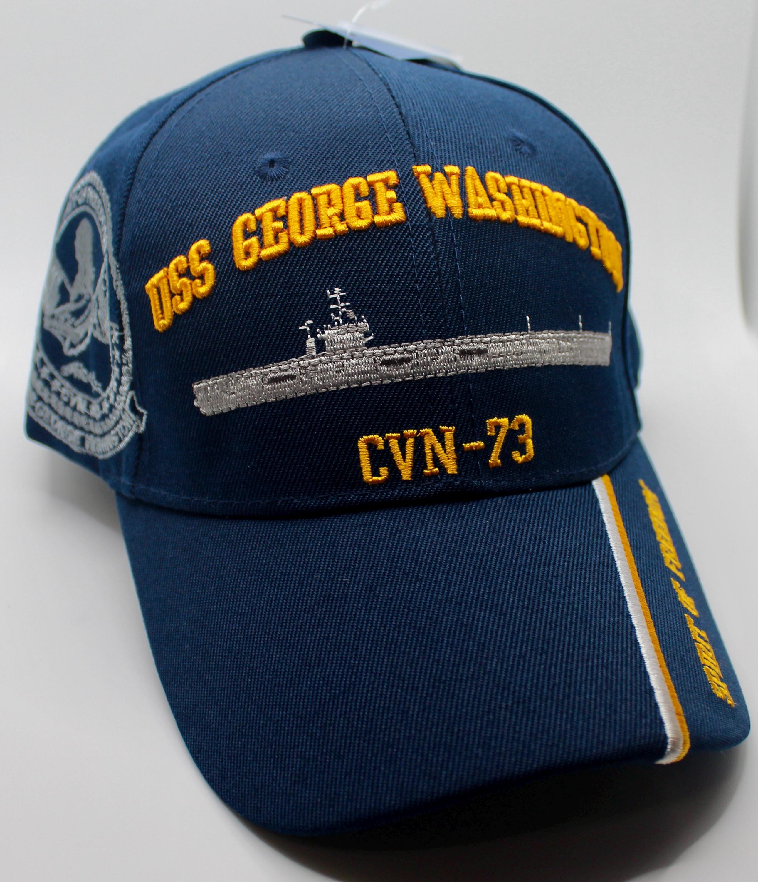 U.S Navy Hat. USS George Washington CVN-73 Hat. Aircraft Carrier